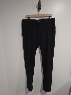 Good Man Brand Black Cotton Blend Forward 5-Pocket Flex Pro Jersey Pant Large
